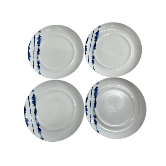Crate&Barrel Dining Crate And Barrel Omri Shibori Porcelain Dinner